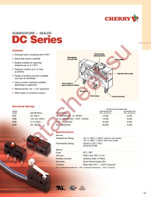 DC1C-A1LC datasheet  